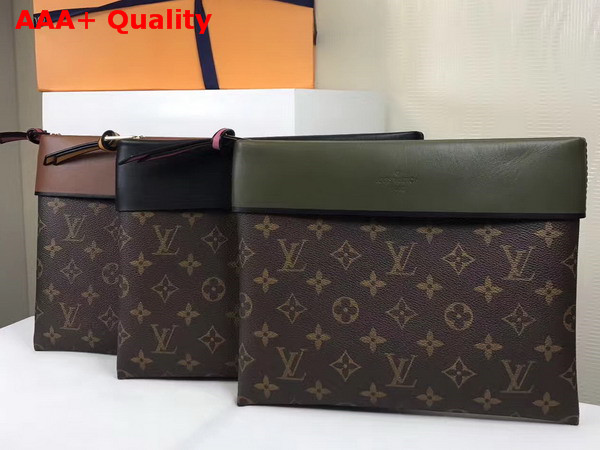 Louis Vuitton Pochette Tuileries Monogram Black Replica