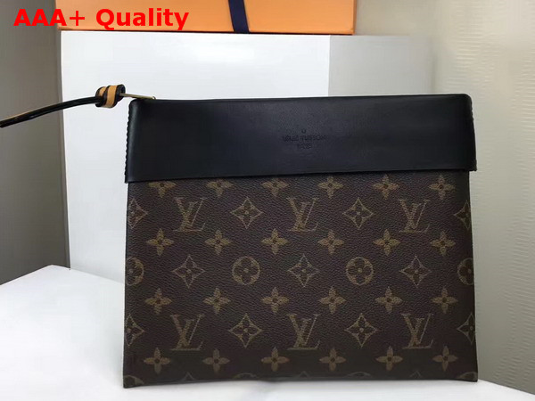 Louis Vuitton Pochette Tuileries Monogram Black Replica