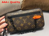 Louis Vuitton Pochette Volga Pouch Monogram Solar Ray Coated Canvas M44482 Replica