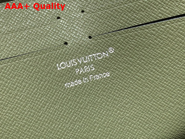 Louis Vuitton Pochette Voyage Khaki Green Monogram Eclipse Coated Canvas M28841 Replica