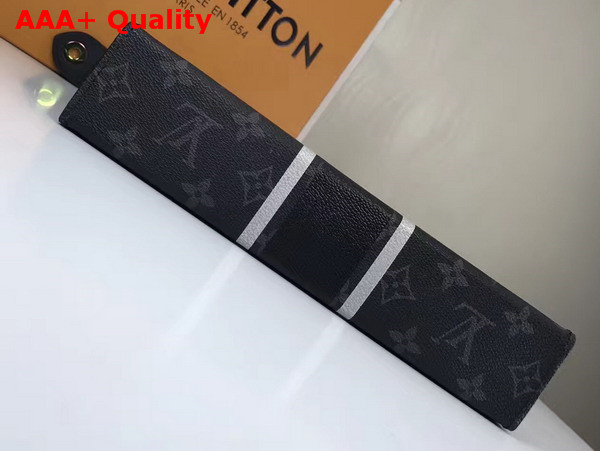 Louis Vuitton Pochette Voyage MM Monogram Eclipse Flash M64440 Replica