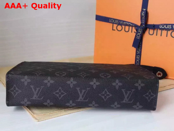 Louis Vuitton Pochette Voyage MM Monogram Eclipse M61692 Replica