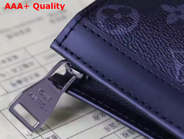 Louis Vuitton Pochette Voyage MM Monogram Eclipse M61692 Replica