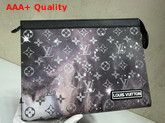 Louis Vuitton Pochette Voyage MM Monogram Galaxy Coated Canvas M44448 Replica