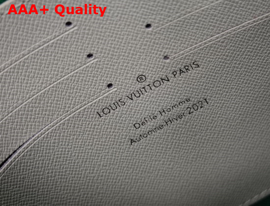 Louis Vuitton Pochette Voyage MM New Louis Vuitton Signature Green Vintage Monogram Canvas M80803 Replica