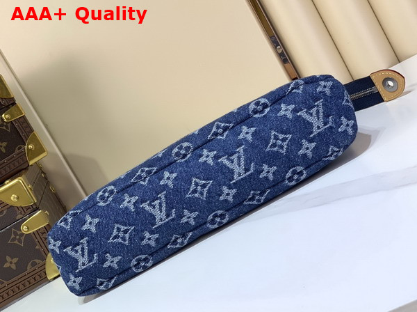 Louis Vuitton Pochette Voyage Souple Blue Monogram Flowers Denim M27559 Replica