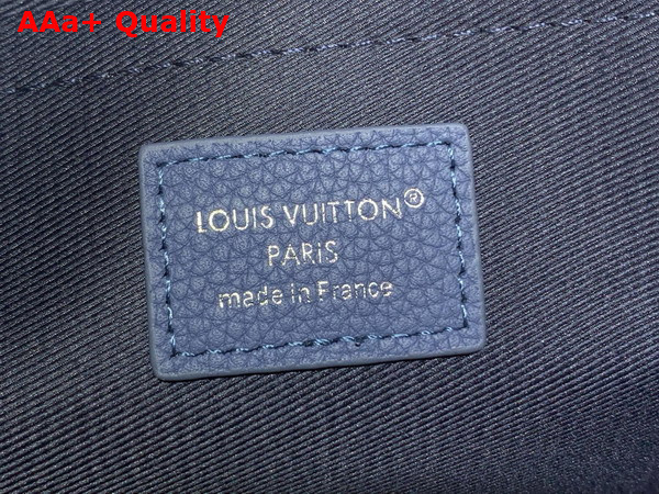 Louis Vuitton Pochette Voyage Souple Denim Blue Damoflage Coated Canvas M28846 Replica