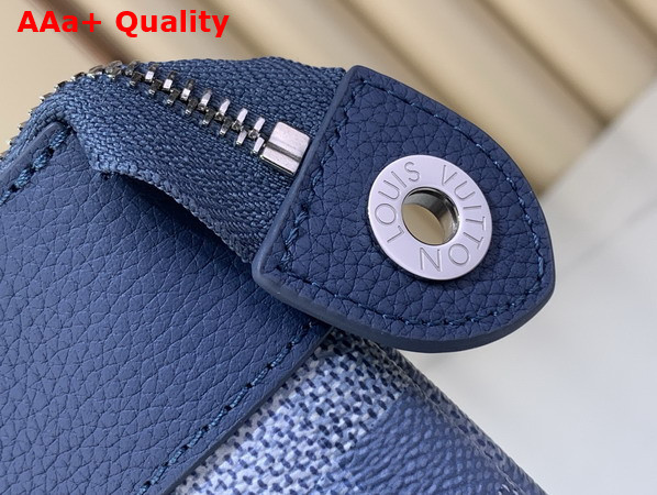 Louis Vuitton Pochette Voyage Souple Denim Blue Damoflage Coated Canvas M28846 Replica
