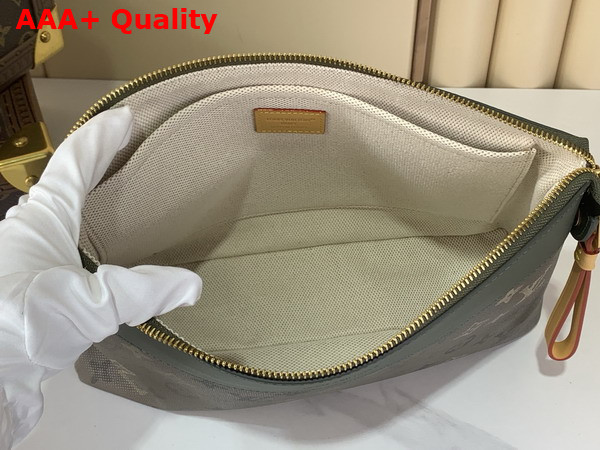 Louis Vuitton Pochette Voyage Souple Khaki Monogram Surplus Coated Canvas M26970 Replica