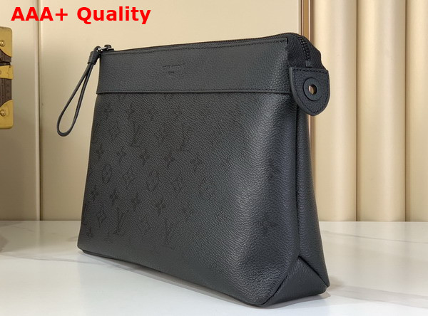 Louis Vuitton Pochette Voyage Souple Monogram Midnight Coated Canvas M26741 Replica