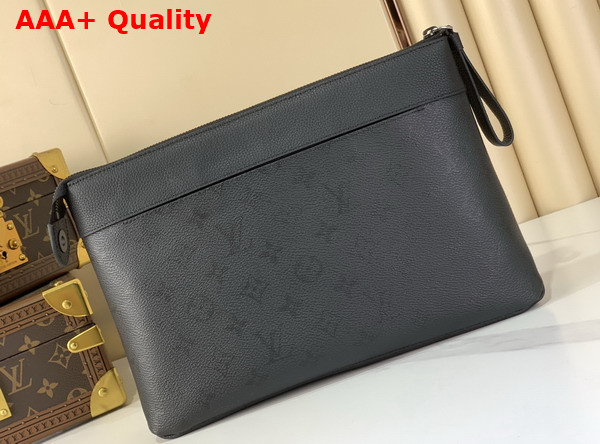 Louis Vuitton Pochette Voyage Souple Monogram Midnight Coated Canvas M26741 Replica