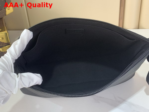 Louis Vuitton Pochette Voyage Souple Monogram Midnight Coated Canvas M26741 Replica