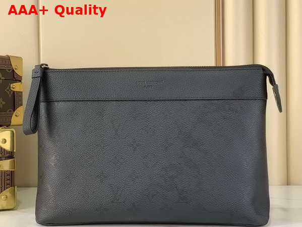 Louis Vuitton Pochette Voyage Souple Monogram Midnight Coated Canvas M26741 Replica