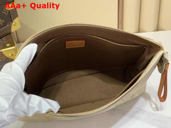 Louis Vuitton Pochette Voyage Souple Sand Beige Monogram Surplus Coated Canvas M29427 Replica