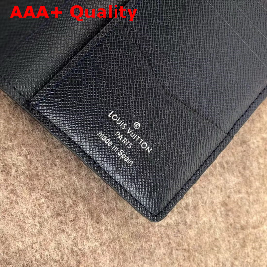 Louis Vuitton Pocket Organiser Epi Bleu Azur LV Circle Signature Replica