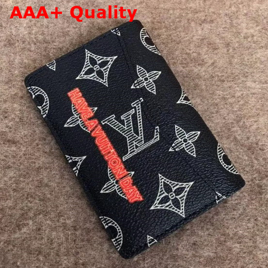 Louis Vuitton Pocket Organiser Monogram Upside Down Canvas Replica
