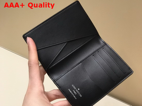 Louis Vuitton Pocket Organizer Aquamarine Damier Infini 3D Cowhide Leather N60438 Replica