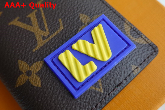 Louis Vuitton Pocket Organizer Monogram Canvas Plus a Tactile Latex Patch M45787 Replica