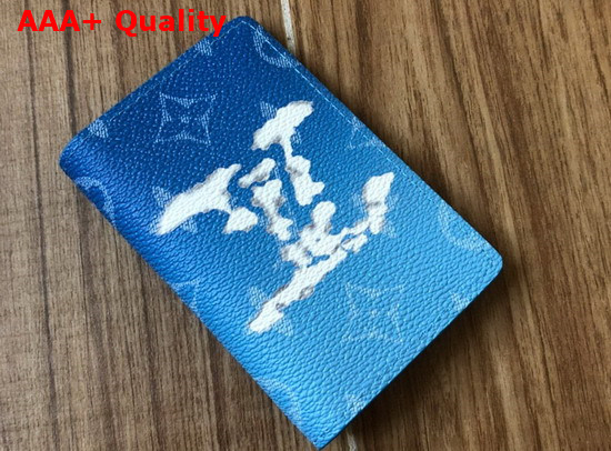 Louis Vuitton Pocket Organizer Monogram Clouds Coated Canvas M69679 Replica