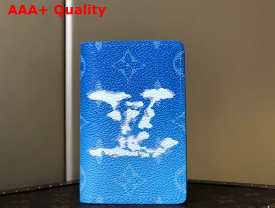 Louis Vuitton Pocket Organizer Monogram Clouds Coated Canvas M69679 Replica
