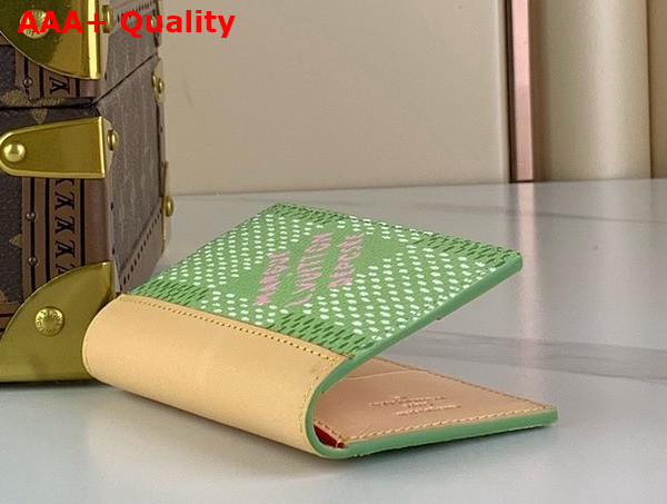 Louis Vuitton Pocket Organizer in Green Damier Golf Coated Canvas N40632 Replica