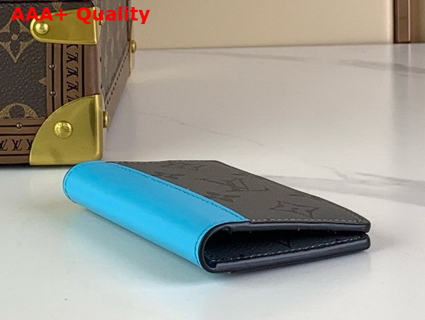 Louis Vuitton Pocket Organizer in Monogram Eclipse Reverse Canvas M11469 Replica