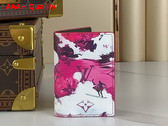 Louis Vuitton Pocket Organizer in Pink Surfin Monogram Coated Canvas M83556 Replica