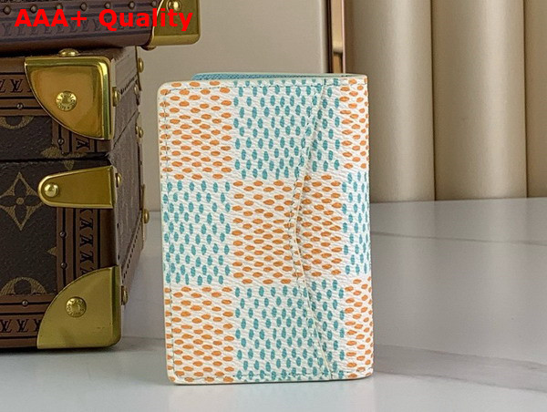 Louis Vuitton Pocket Organizer in White Damier Heritage Coated Canvas N40678 Replica