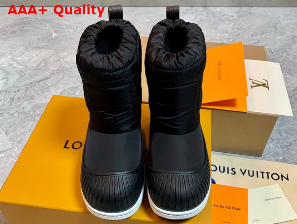 Louis Vuitton Polar Flat Half Boot in Black 1A9R1A Replica