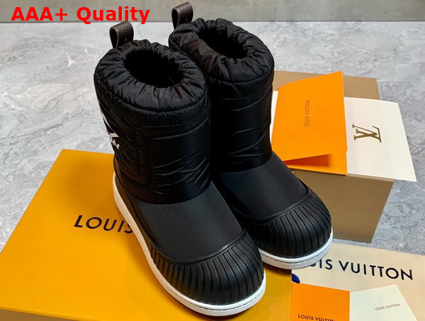 Louis Vuitton Polar Flat Half Boot in Black 1A9R1A Replica