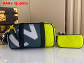 Louis Vuitton Polochon Yellow Taurillon Cowhide Leather M59927 Replica