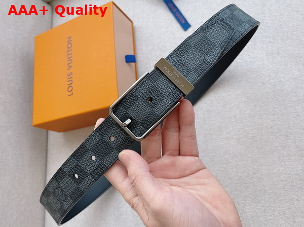 Louis Vuitton Pont Neuf 35mm Belt Damier Graphite Canvas M8200V Replica