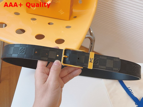 Louis Vuitton Pont Neuf 35mm Belt Damier Infini Leather Replica