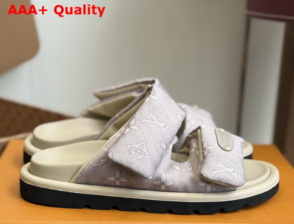 Louis Vuitton Pool Pillow Comfort Mule in Monogram Denim Replica