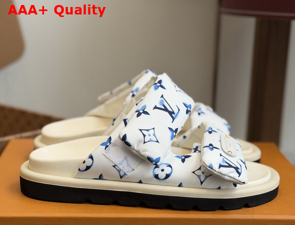 Louis Vuitton Pool Pillow Comfort Mule in Monogram Nylon Replica