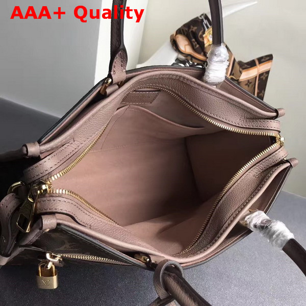 Louis Vuitton Popincourt PM Monogram Canvas and Natural Leather Trim Taupe Glace M43463 Replica