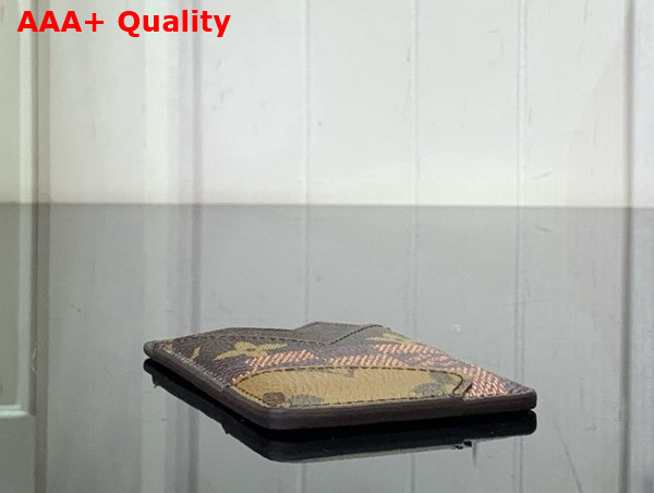 Louis Vuitton Porte Cartes Magnet Brown Monogram Landscape Coated Canvas M26016 Replica