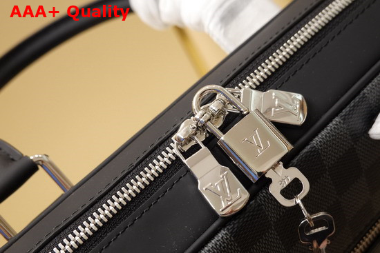 Louis Vuitton Porte Documents Business MM Damier Graphite Coated Canvas N50200 Replica