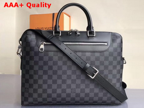 Louis Vuitton Porte Documents Jour Damier Graphite Canvas N48260 Replica