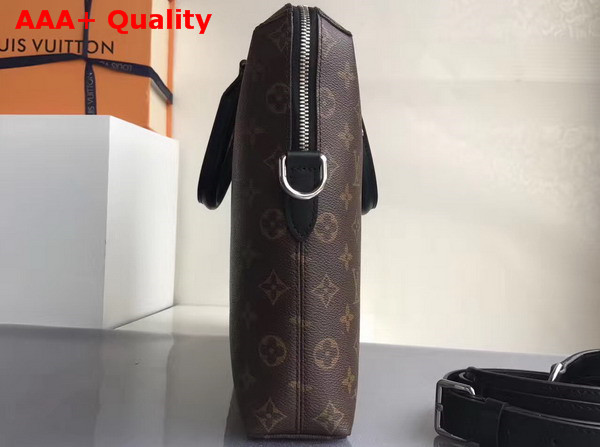 Louis Vuitton Porte Documents Jour Monogram Macassar M54019 Replica