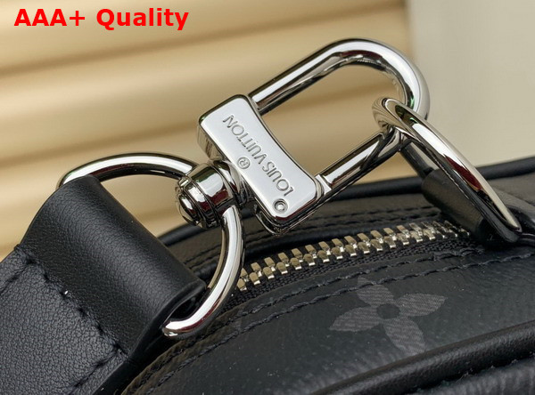 Louis Vuitton Porte Documents Voyage PM Monogram Eclipse Coated Canvas M46457 Replica