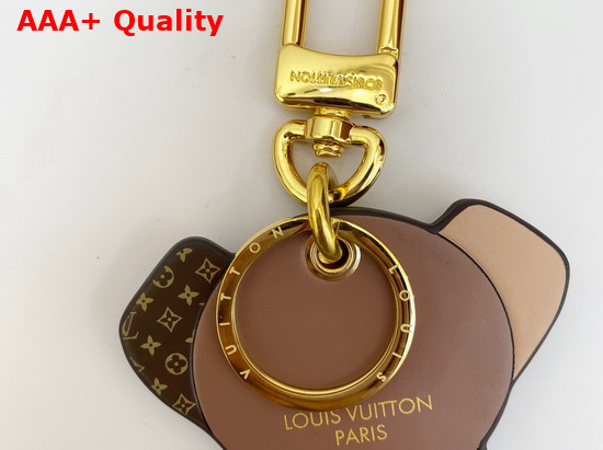 Louis Vuitton Puppy Bag Charm and Key Holder M80242 Replica