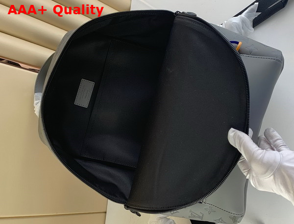 Louis Vuitton Racer Backpack Anthracite Gray Monogram Shadow Calf Leather M46105 Replica