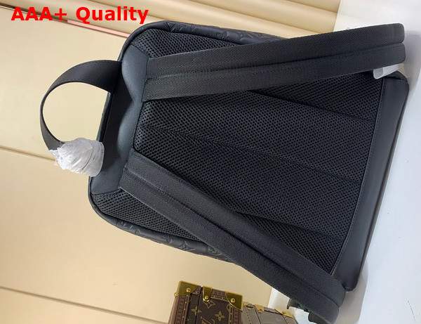 Louis Vuitton Racer Backpack in Black Monogram Shadow Calf Leather M46109 Replica