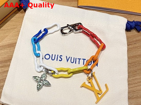 Louis Vuitton Rainbow Charms Bracelet Multicolor M00277 Replica
