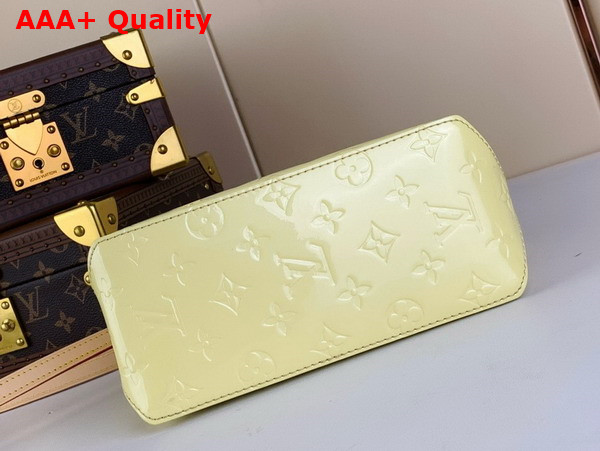 Louis Vuitton Reade PM Bag in Chic and Yellow Monogram Vernis Leather Replica