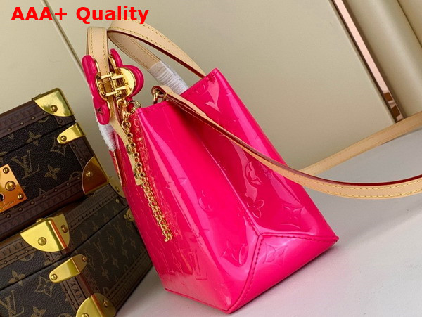 Louis Vuitton Reade PM Bag in Neon Pink Monogram Vernis Leather M24028 Replica