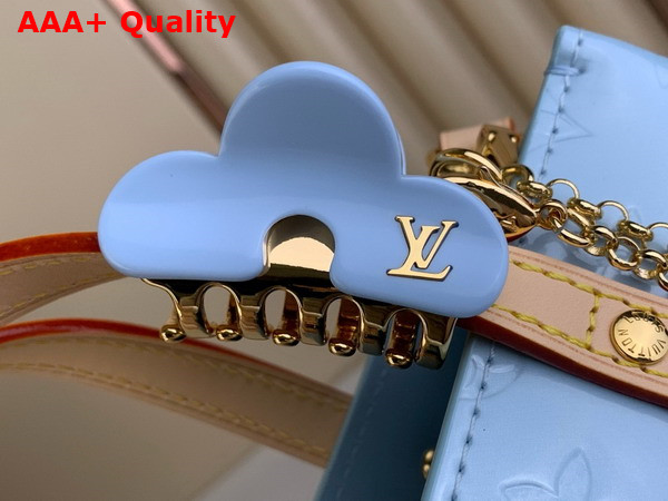 Louis Vuitton Reade PM Bag in Sky Monogram Vernis Leather M24144 Replica