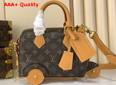 Louis Vuitton Rickshaw Wearable Wallet in Monogram Coated Canvas M28020 Replica