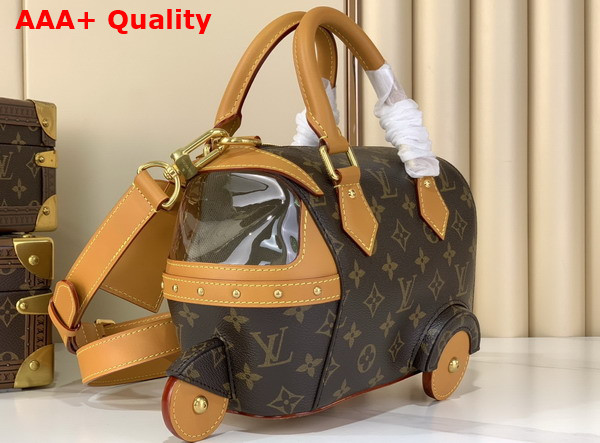 Louis Vuitton Rickshaw Wearable Wallet in Monogram Coated Canvas M28020 Replica